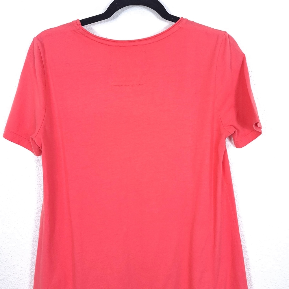JOHNNY WAS Boho Embroidered Overlay Pink Blouse Tunic Top - Picture 7 of 9